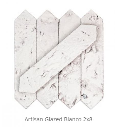 S3Artisan Glazed Blanco 2x8