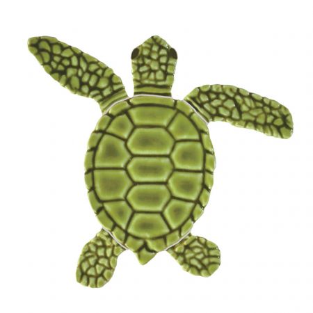 Loggerhead Turtle C Mini Green